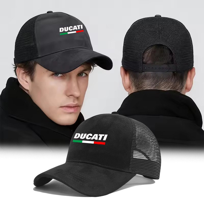 Outdoor Sport Hat - ドゥカティモンスターパニガーレディアベル V4 V2 スクランブラー新しいオートバイ野球帽子プリントロゴアウトドアスポーツ調節可能な野球帽