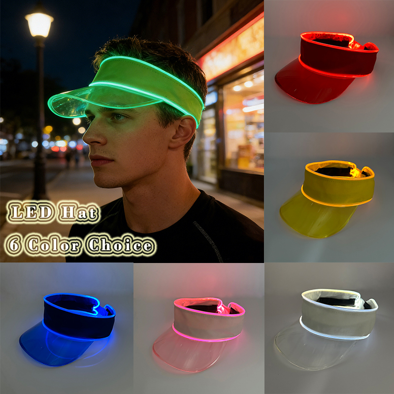 Outdoor Sport Hat - 光る夏の日よけ帽子 ホリデー アウトドア ハイキング ランニング スポーツ