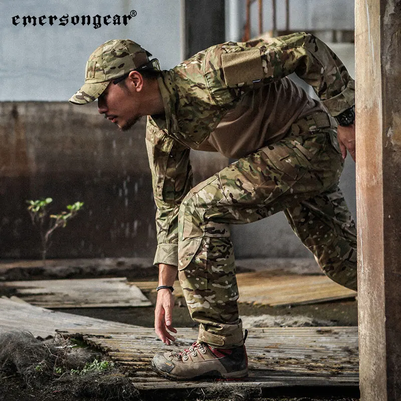 Outdoor Sport Hiking Pants - Emersongear タクティカルアサルトパンツ メンズ デューティカーゴパンツ BDU アウトドア