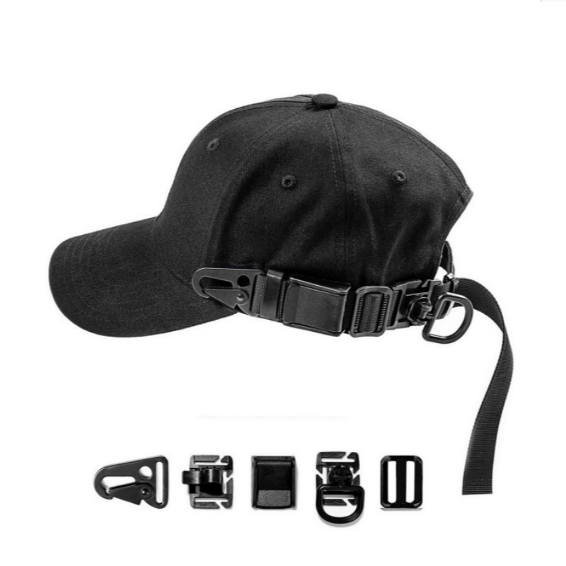 Outdoor Sport Hat - アウトドア多機能クイックリリース戦術テックウェアキャップ男性女性取り外し可能パンクヒップホップ野球帽ヴィンテージサイクリングスポーツ帽子
