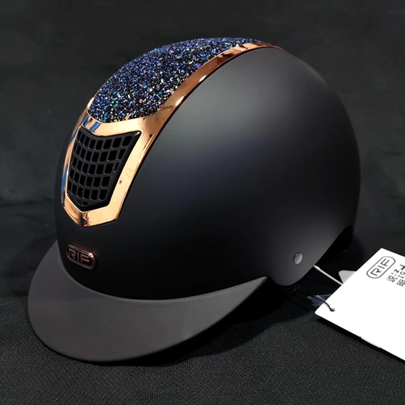 Equestrian Helmet - 乗馬用ヘルメット、ユニセックスキッズ安全乗馬帽、競技・トレーニング用乗馬ヘルメット、乗馬用品、バッシュロング