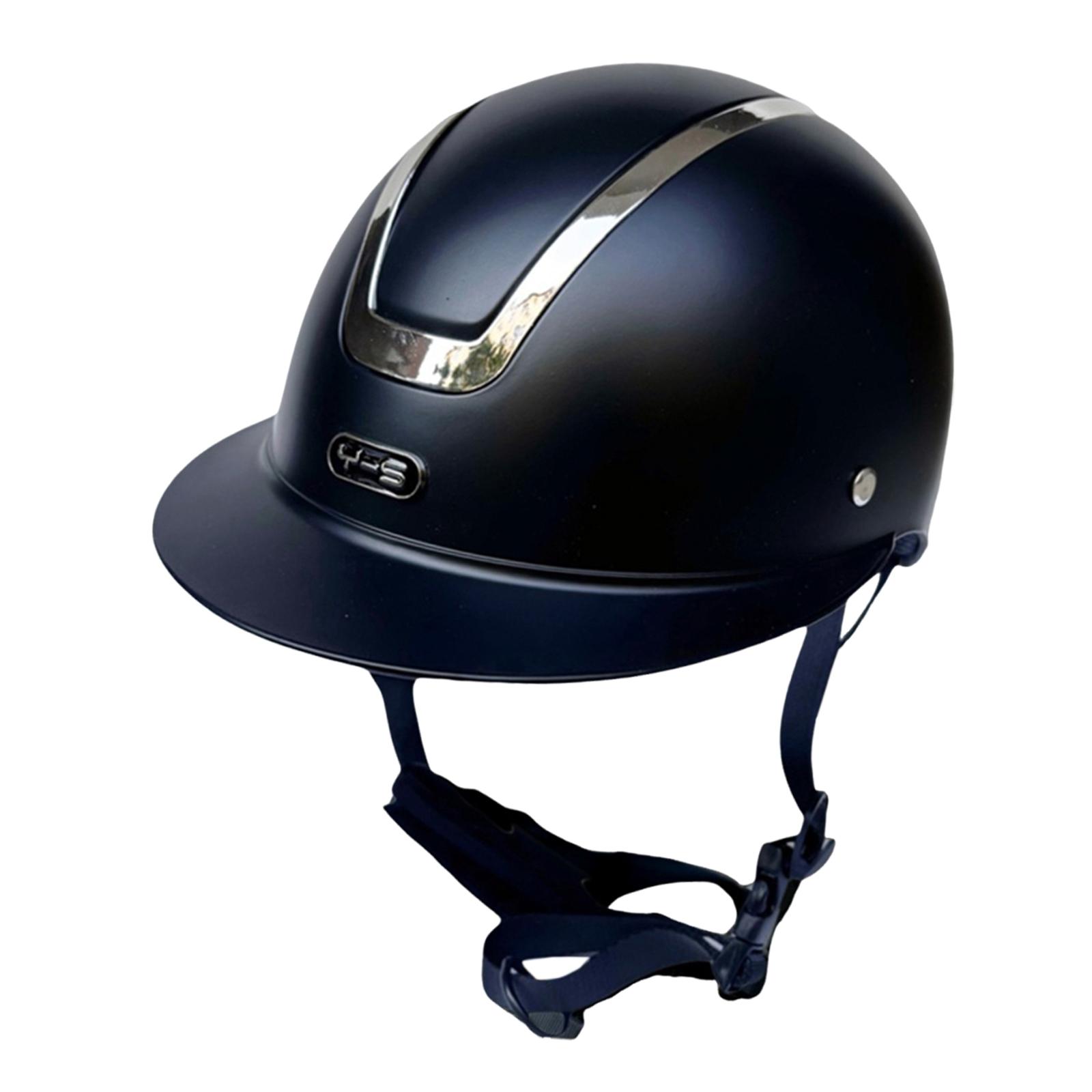 Equestrian Helmet - 乗馬用ヘルメット トレンディなポータブルで快適な軽量調節可能な乗馬用キャップ 実用的なヘッドギア 男の子と女の子のための乗馬用帽子