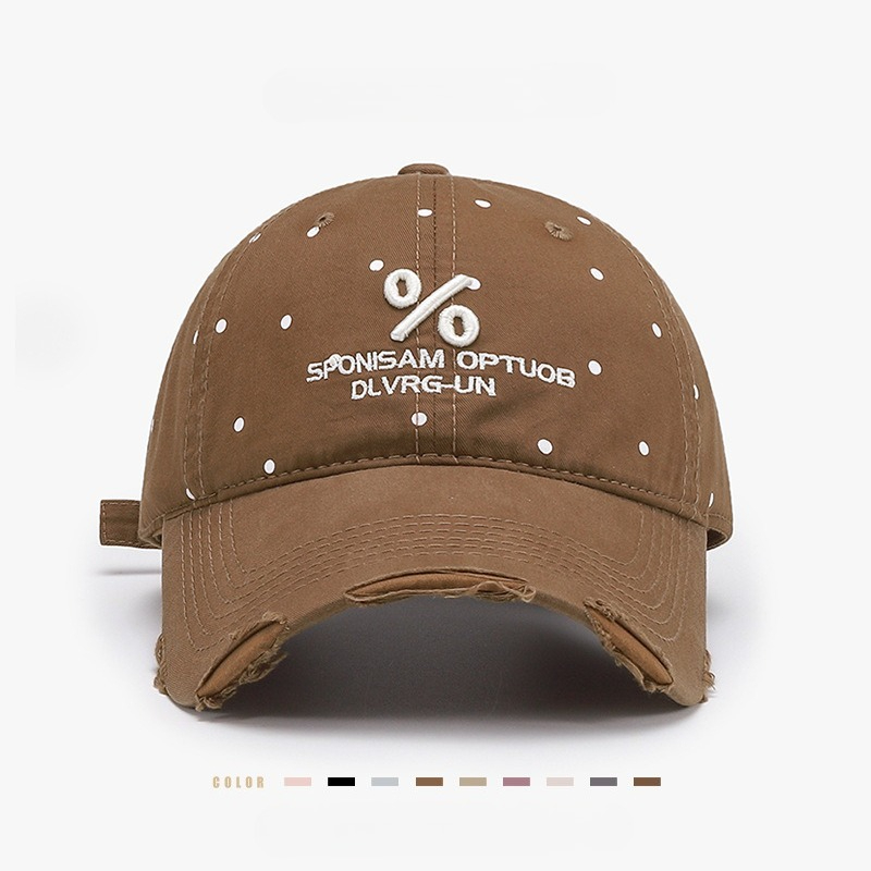 Outdoor Sport Hat - 男性女性用ウォッシュドコットン調節可能なソリッドカラーベースボールキャップ刺繍スナップバックヒップホップキャップカジュアルスポーツサンハット ﻿