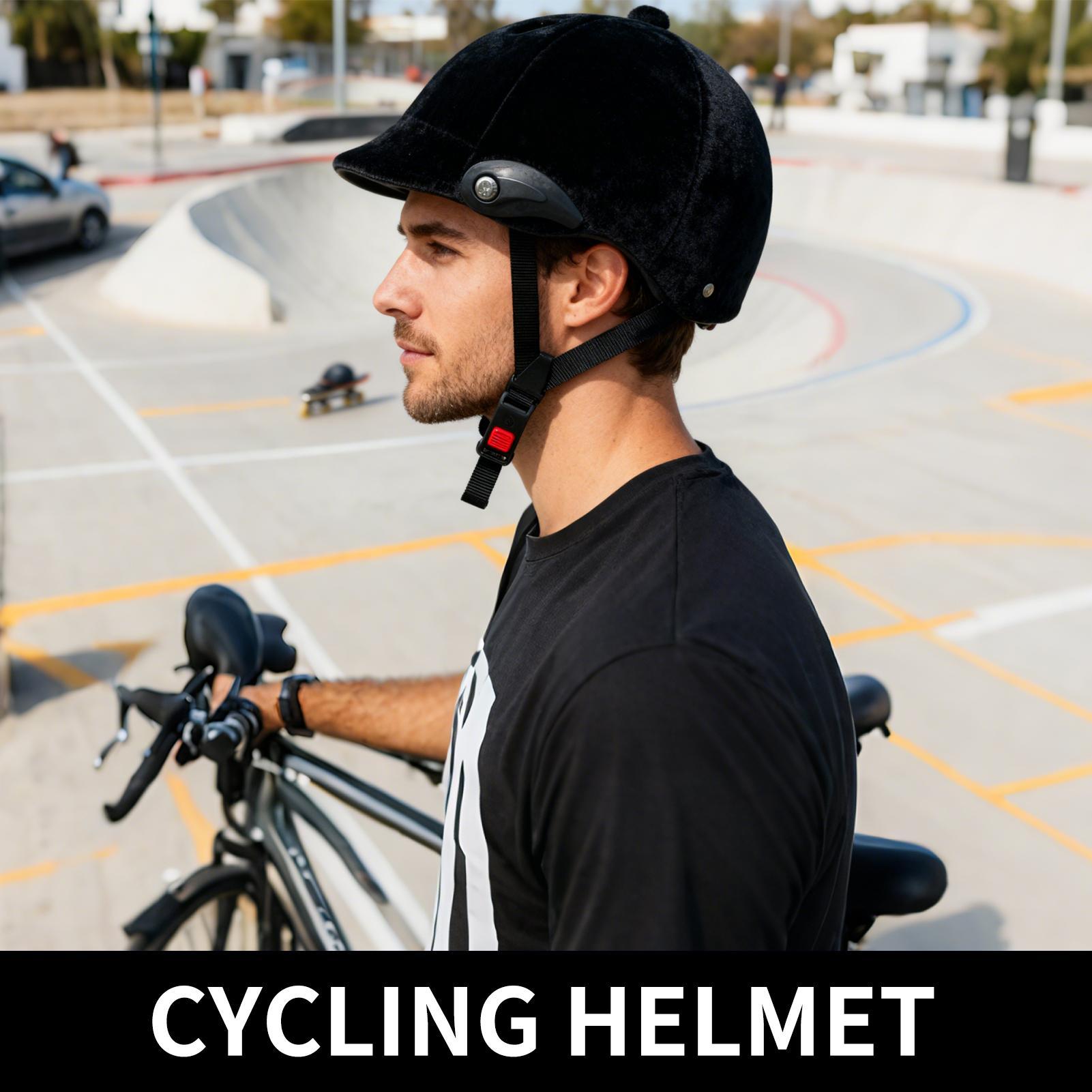 乗馬ヘルメット調節可能な保護安全帽子自転車ヘルメット青少年大 - Equestrian Helmet のレビューと価格