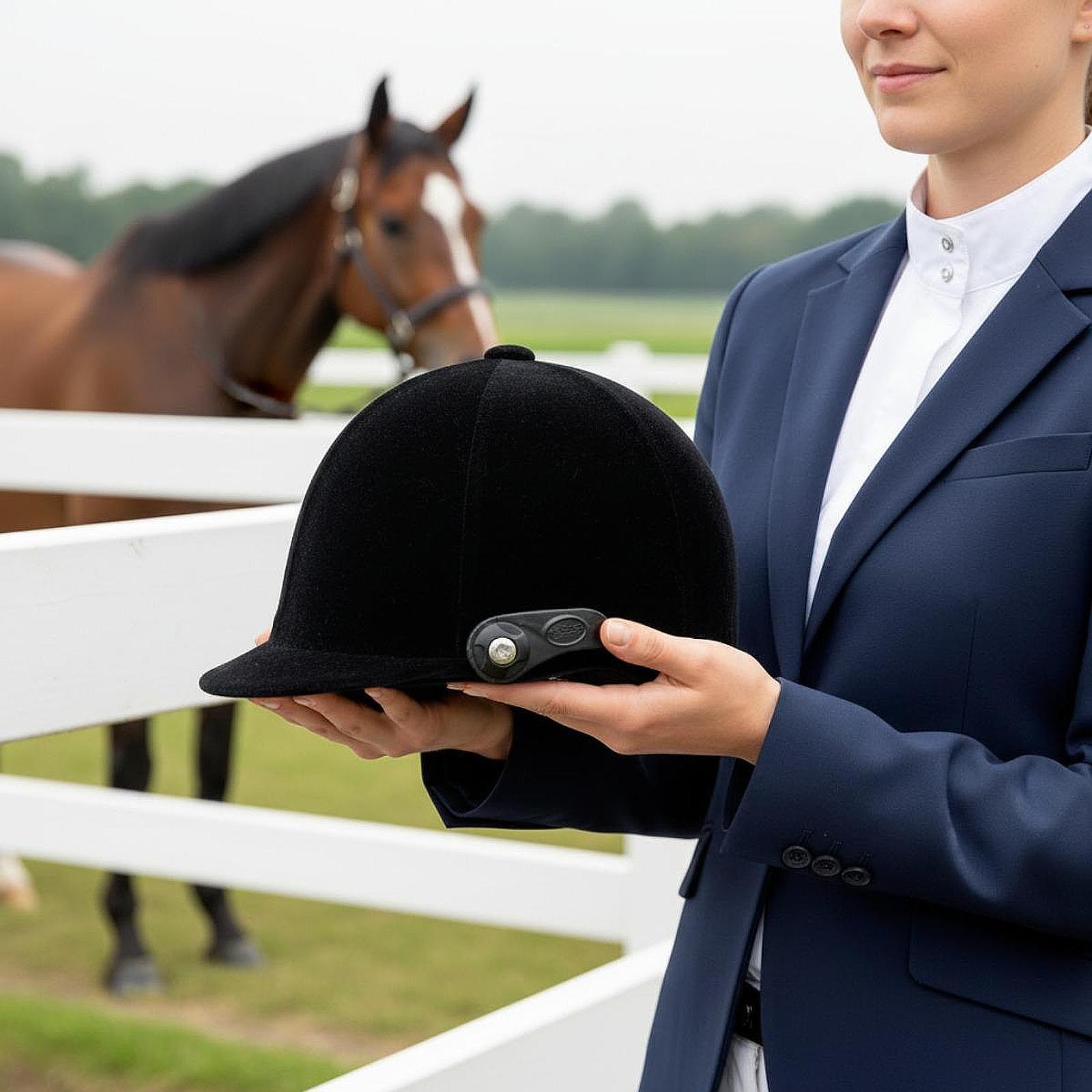 調節可能なポニー乗馬用ヘルメット 通気性のある軽量乗馬用キャ - Equestrian Helmet のレビューと価格