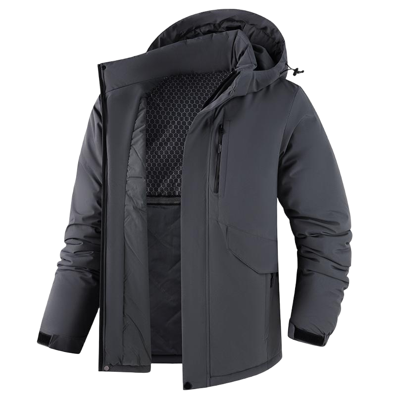冬の男性用厚手防水アウトドアジャケット、メンズスポーツ防風着 - Outdoor Sport Waterproof Jacket のレビューと価格