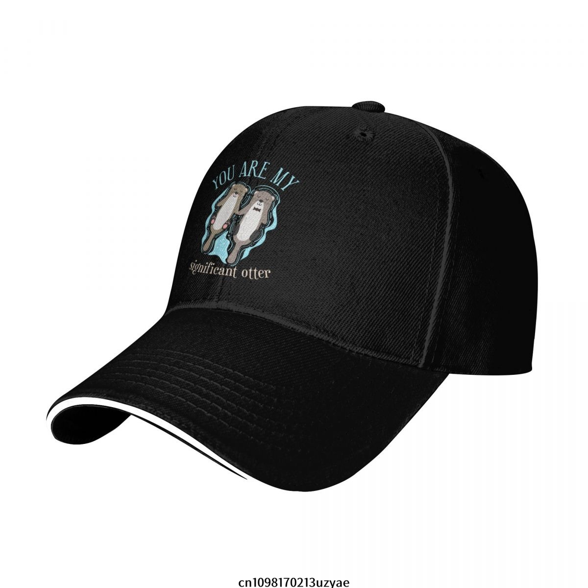 重要なカワウソ野球帽ヒップホップサンドイッチキャップ男性女性 - Outdoor Sport Hat のレビューと価格