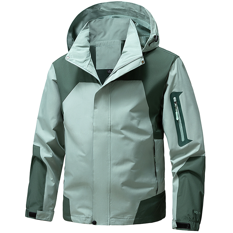 ソフトシェル アウトドアジャケット メンズ ジップアップ フ - Outdoor Sport Waterproof Jacket のレビューと価格