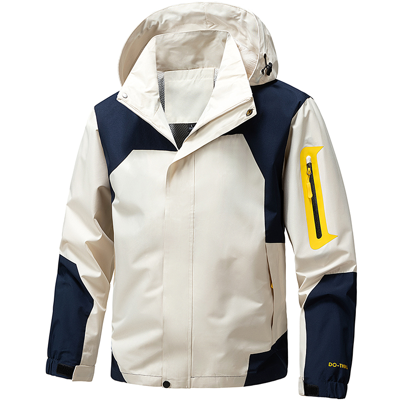 ソフトシェル アウトドアジャケット メンズ ジップアップ フ - Outdoor Sport Waterproof Jacket のレビューと価格
