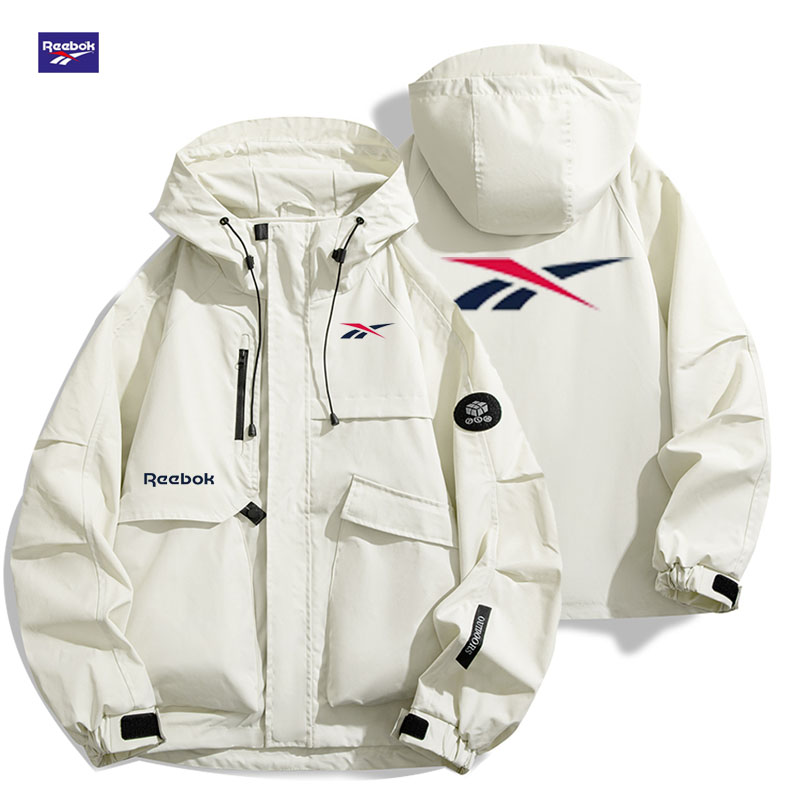 リーボック ロゴ 2026 メンズ 防風防水ジャケット 春秋 - Outdoor Sport Waterproof Jacket のレビューと価格