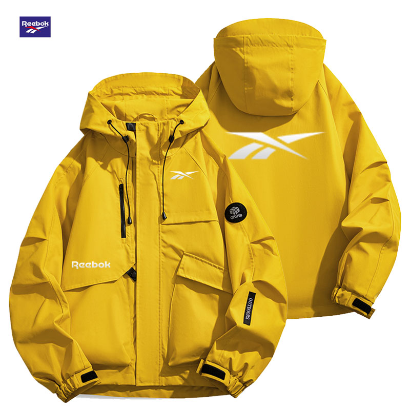 リーボック ロゴ 2026 メンズ 防風防水ジャケット 春秋 - Outdoor Sport Waterproof Jacket のレビューと価格