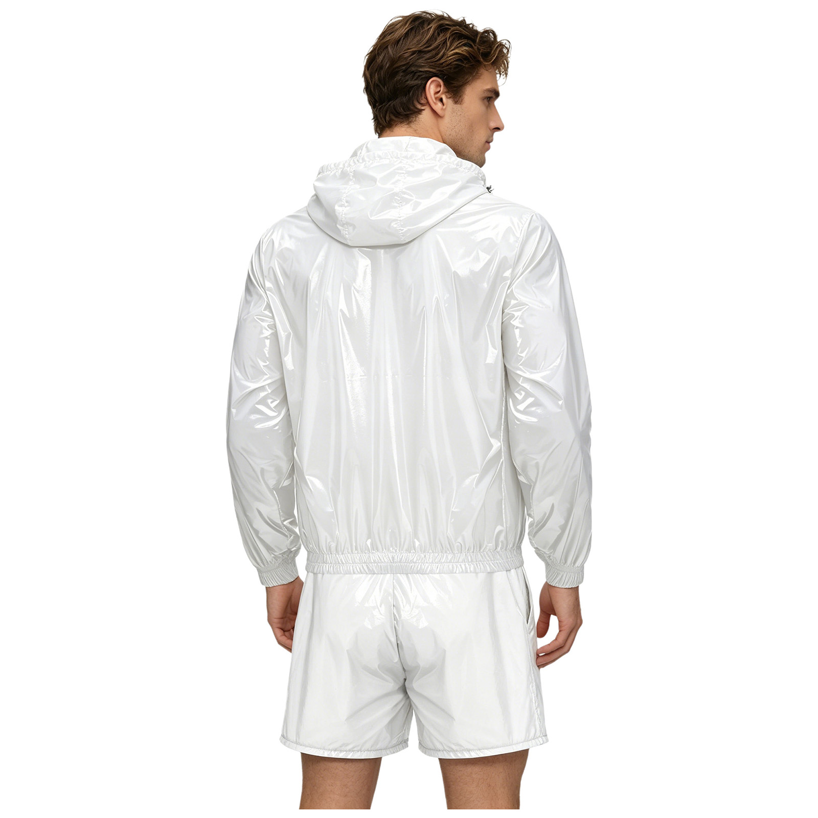 メンズ防水スポーツウェア水着セット、フード付きジャケット、ウ - Outdoor Sports Outfit のレビューと価格
