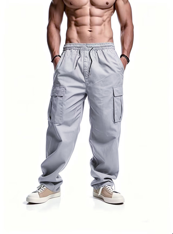 2026メンズカジュアルジョガーパンツリラックスフィットカー - Outdoor Sport Hiking Pants のレビューと価格