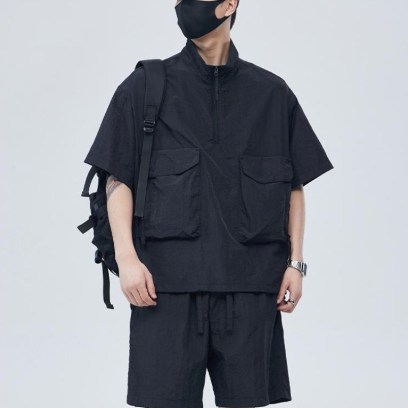 メンズ夏カジュアルスポーツウェアセットプラスサイズ最大300 - Outdoor Sports Outfit のレビューと価格