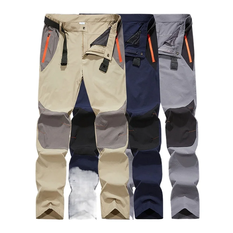 新しい男性防水カーゴパンツメンズ夏速乾長ズボン男性アウトドア - Outdoor Sport Hiking Pants のレビューと価格