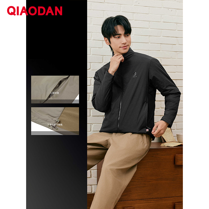 QIAODAN 男性綿入りジャケット帯電防止 Hlikng  - Outdoor Sport Waterproof Jacket のレビューと価格