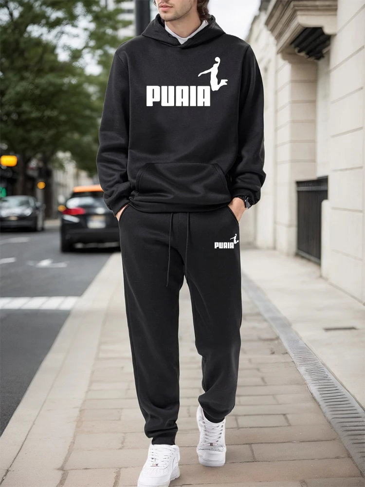 メンズセット/パーカー/パンツ 2026秋冬 カジュアルスポ - Outdoor Sports Outfit のレビューと価格