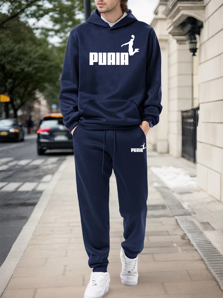 メンズセット/パーカー/パンツ 2026秋冬 カジュアルスポ - Outdoor Sports Outfit のレビューと価格