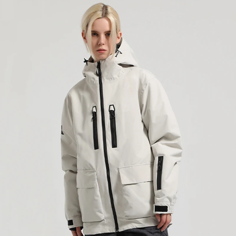 防水厚手スキージャケット、暖かい冬服、アウトドアスポーツ、ゆ - Outdoor Sport Waterproof Jacket のレビューと価格