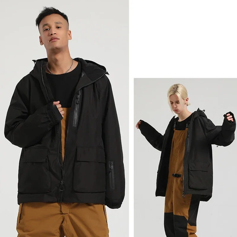 防水厚手スキージャケット、暖かい冬服、アウトドアスポーツ、ゆ - Outdoor Sport Waterproof Jacket のレビューと価格