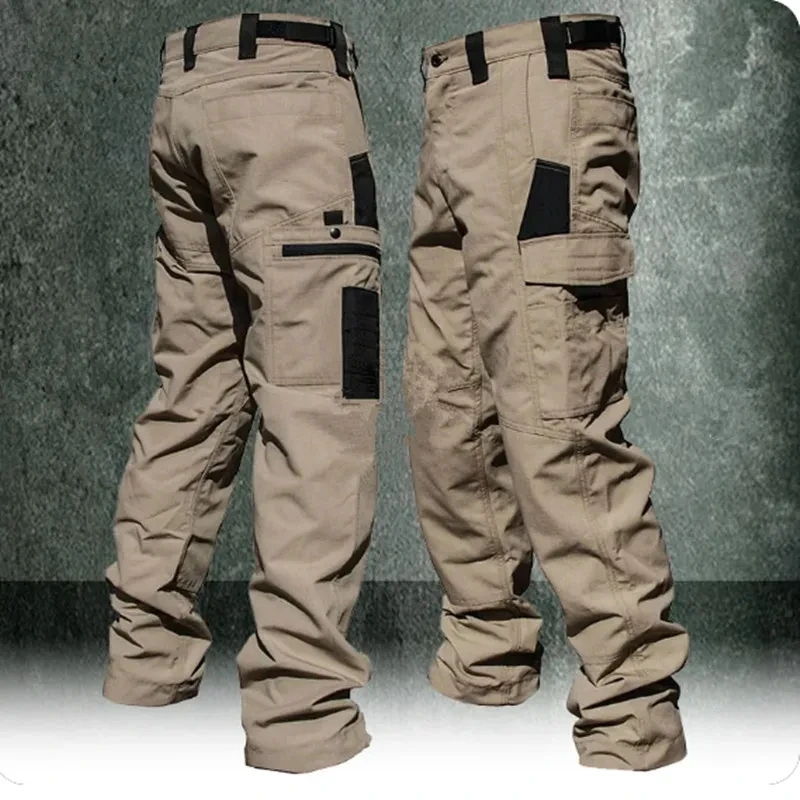 新しい戦術的なワークパンツ男性カジュアルアウトドアカーゴパン - Outdoor Sport Hiking Pants のレビューと価格