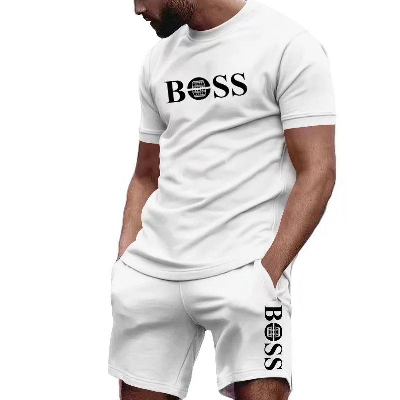 メンズツーピーススポーツウェア半袖Tシャツ＆パンツセット ラ - Outdoor Sport Leisure のレビューと価格