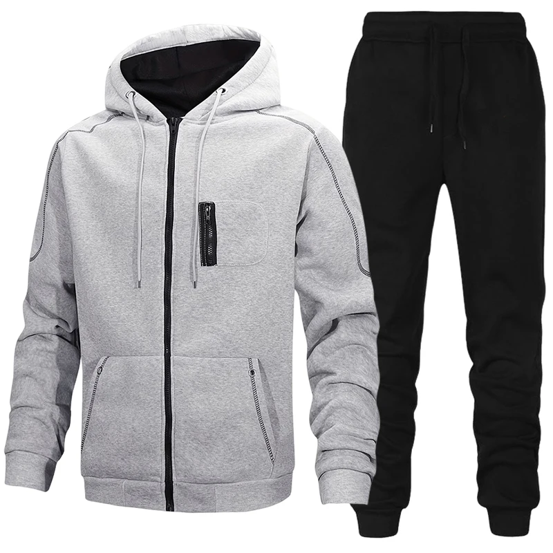 秋冬デイリーカジュアルスポーツジョガースーツ屋外暖かいバイク - Outdoor Sports Outfit のレビューと価格