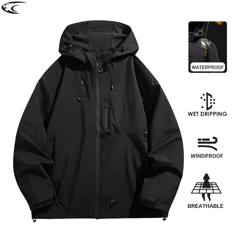 LNGXO ユニセックス防水ウインドブレーカーアウトドアスポ - Outdoor Sport Waterproof Jacket のレビューと価格