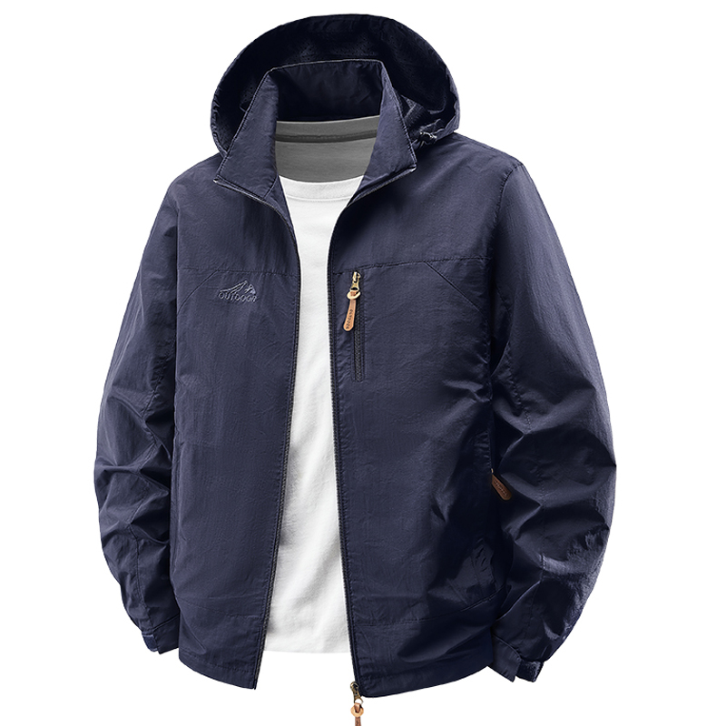 春秋ウインドブレーカー防水ハイキングジャケット男性屋外キャン - Outdoor Sport Waterproof Jacket のレビューと価格